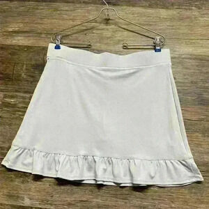 Bermuda Sands XP Ruffled Mini Skirt Skort Size Large